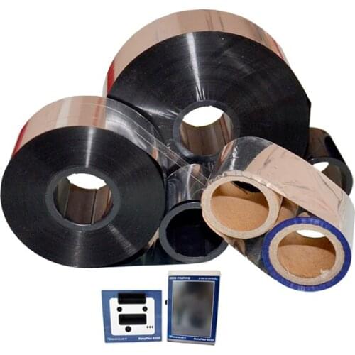 Wax/resin type linx consumable tto ribbon for markem for Markem Videojet Linx Domino thermal transfer overprinter