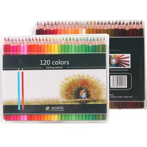120 color professional color pencils for painting