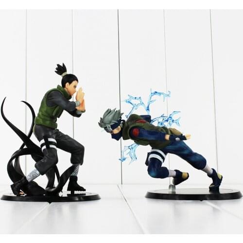 2pcs/Lot Shikamaru Anime Action Figures Model Toys