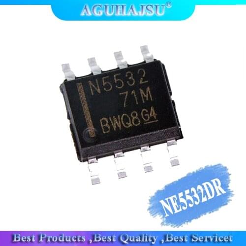 20PCS NE5532DR SOP8 NE5532 SOP N5532 5532DR SOP-8 SMD new and original IC