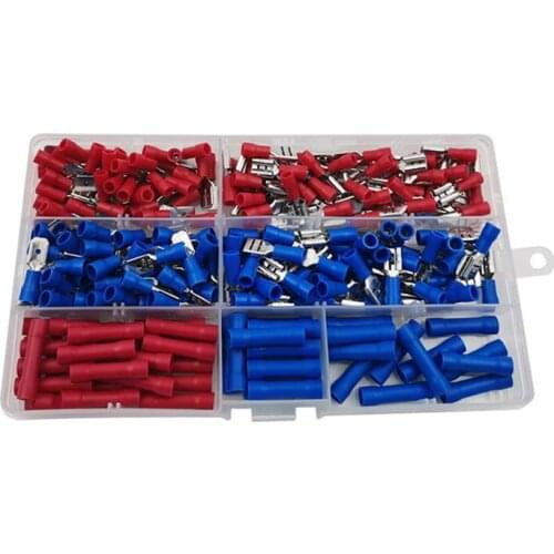 250PCS MDD1.25-250/FDD1.25-250/BV1.25/BV2 wire crimp cold pressed terminal