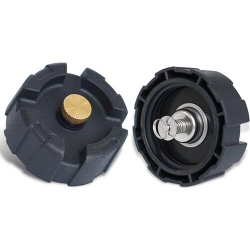 ABS Plastic Boat Fuel Oil Tank Cap Cover Screw in Assembly Replacement For Yamaha 12L 24L Outboard Engine Parts