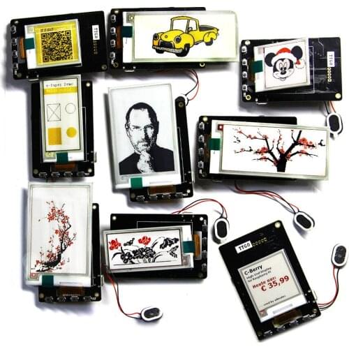 LILYGO TTGO T5 V2.4 Wifi Bluetooth Wireless Module Base ESP-32 Esp32 Yellow Display EPaper Electric Development Board