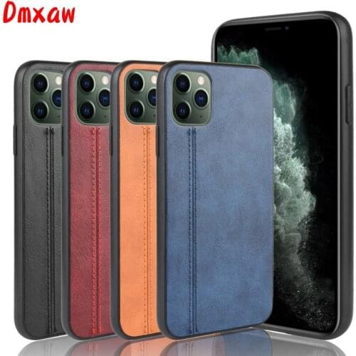 Casing For iPhone 11 Pro XS Max XR X SE 2020 8 7 Plus Case Fashion Retro Car Line Leather Case Back Cover