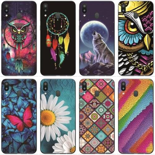 Case For Samsung Galaxy M20 Phone Case Samsung M20 Cover for Samsung Galaxy M20 M 20 SM-M205F back Case silicon Soft TPU cute