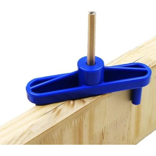 Woodworking Scribe Gauge Fixture Measure Line Ruler Doweling Jig Drill Guide Drilling Hole Connection Center Gauge Measurement