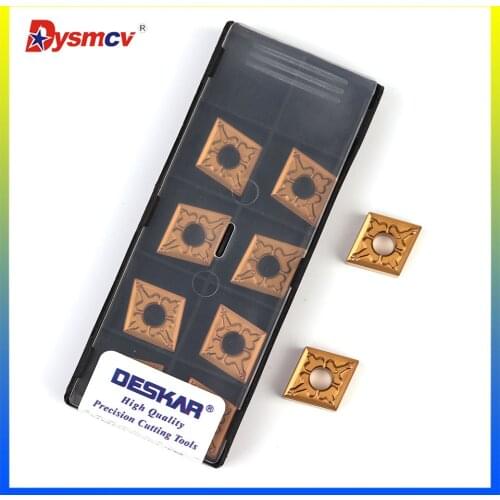 DESKAR CNMG120404-TM CNMG120408-TM SNMG120408-TM LF9028 100% original CNC lathe tool carbide insert for turning steel parts