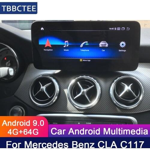 For Mercedes Benz MB CLA C117 2013~2019 NTG Car Android Radio GPS Map Multimedia player stereo HD Screen Navigation Navi Media