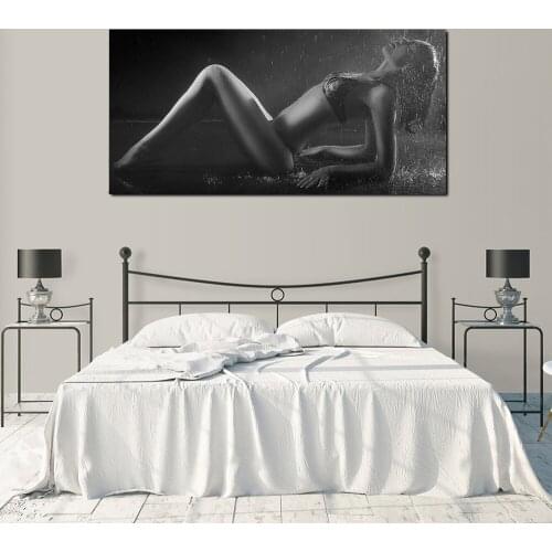 HD Nordic Girls Posters And Prints Canvas Painting Photography Sexy Lady Home Decorative Modern Fashion Pictures For Living Room