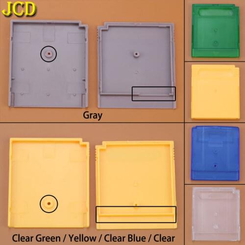 JCD 1PCS Game Card Housing Case for GB GBP GBC GBA SP Game Cartridge Case Housing Box W/ Fixing Screws