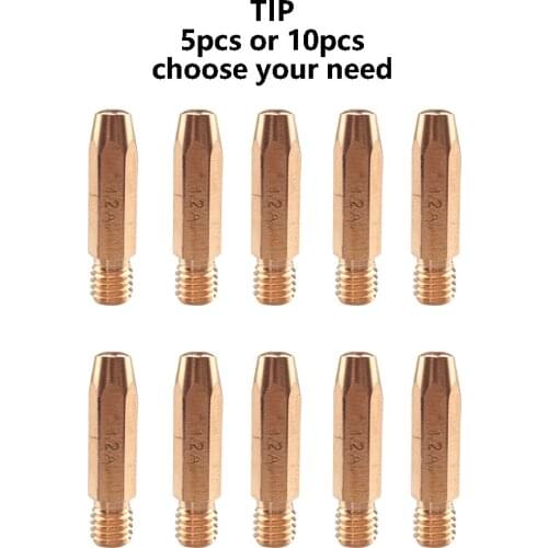 5pcs- 10pcs Kemppi 42w type MIG Welding contact tip M8*35mm For Welding torch welding gun