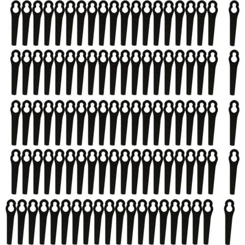 20/50/100Pcs Plastic Replacement Grass Trimmer Blade Fits For Cordless Grass Trimmer New