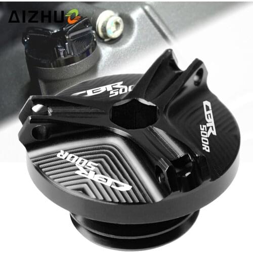 Motorcycle Engine Oil Filler Cup Cap Oil Filler Cap Plug Cover For HONDA CBR500R CB500F CB500X 2013-2018 2017 CB 500R CB500 R