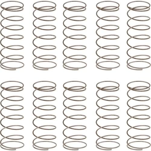 Pack of 10 Metal Trombone Springs for Trombone Replacement Accessory