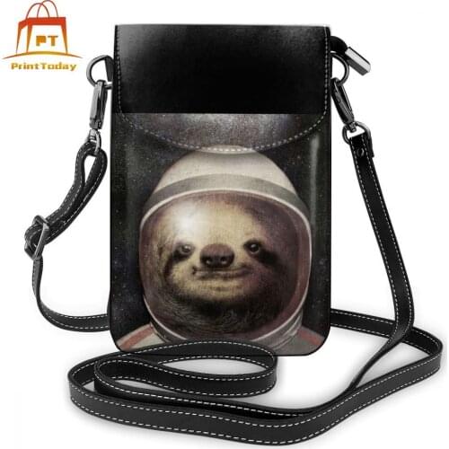 Universe Space Shoulder Bag Universe Space Leather Bag Print Slim Women Bags Travel Multi Purpose Purse