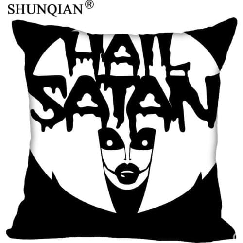New Arrival satans Square Pillowcases zipper Custom Pillow Case More Size Custom your image gift