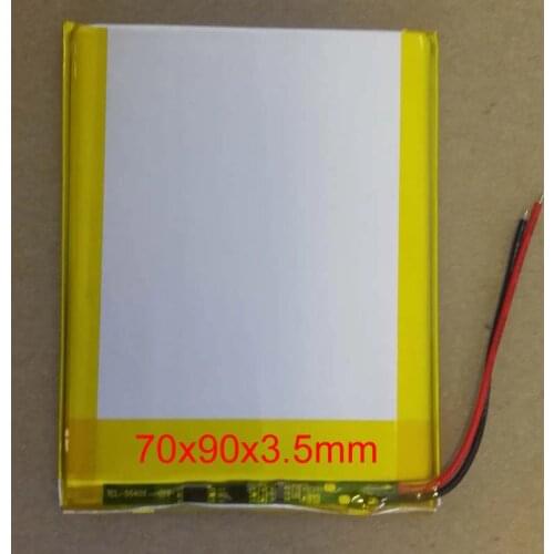 New 3500mah Li-ion Tablet pc battery For 7,8,9 inch tablet PC 3.7V Polymer lithiumion Battery High Quality