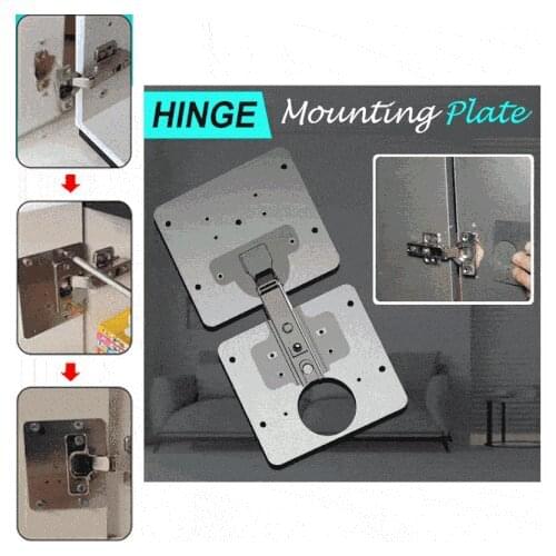 5pcs Hinge Repair Plate Artifact for Cabinet Furniture Drawer Door Window Hinges Mounting Stainless Steel Plate Repair Accessory