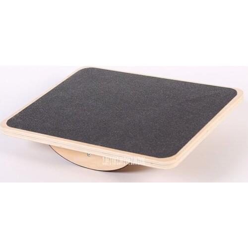Antiskid Household Fitness Equipment Wooden Yoga Balance Board Rectangle Wood Fitness Board Rehabilitation And Balance Trainer
