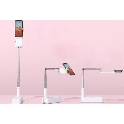 Cy Mobile Phone Bracket Fill Light Desktop Floor Tripod Folding Outdoor Selfie Multi-Function Equipment