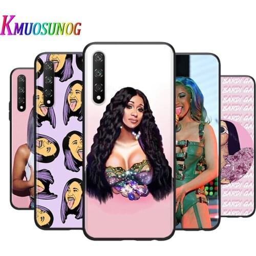 Rapper Pop Cardi B Rap For Huawei Y9S Y6S Y8S Y9A Y7A Y8P Y7P Y5P Y6P Y7 Y6 Y5 Pro Prime 2020 2019 Silicone Phone Case
