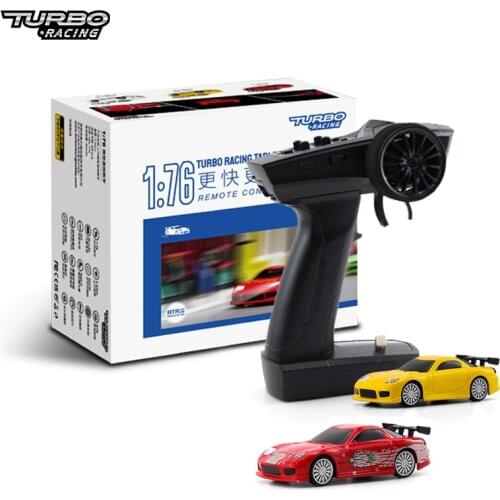 Turbo Racing 1:76 RC Sports Car C71 Mini Full Proportional Electric Race RTR Car Kit Limited Edition & Classic Edition Car Toys
