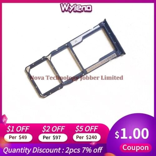 Wyieno For Redrice Note8 SIM Card Tray Holder Slot For Redmi Note 8 Red Rice Tray Adapter + Tracking