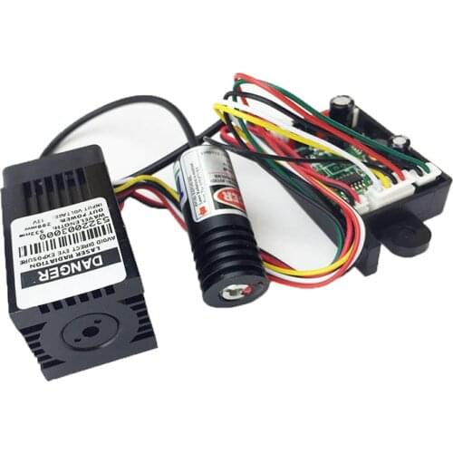 532nm 200mW Green Laser + 100mW 650nm Red Laser Module Diode TTL Stage Lighting DIY