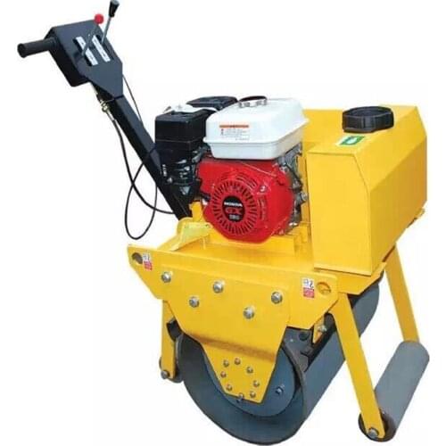 330KG FVR - 600 - 8 Mini Road Roller Compactor Walking Single Drum Vibratory Roller Can Work In A Narrow Area
