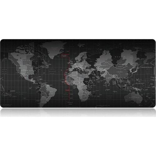 Mouse Pad Personality Creative Simple Super Large Non-slip Thickened Mouse Pad Game Lol Keyboard Pad Desk Pad New