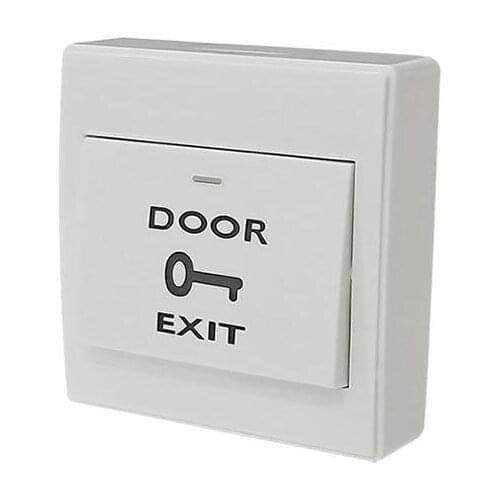 Mounted Exit button With bottom Box for RFID reader card open door Access Switch Suitable for all kinds of Electric Lock