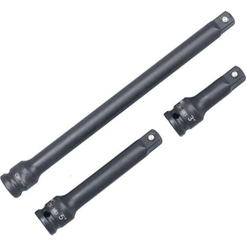 One Pcs CR-MO 1/2" 12.5mm Pneumatic Drive Socket Extension Bar Electric Wrench Extension Rod Hand Tool Auto Repair Tool