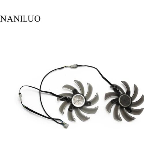 2Pcs/set 87mm(90mm) GA91S2U GPU VGA Card Cooler Fan For Palit GeForce GTX 1080 1070Ti 1070 1060 Dual Video Cards As Replacement