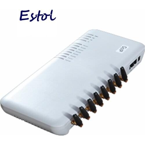 Original DBL GoIP 8 ports gsm gateway/voip sip gateway/IP GSM Gateway/GoIP8 VoIP 8 Channels support SIP/H.323 -sales Promotion