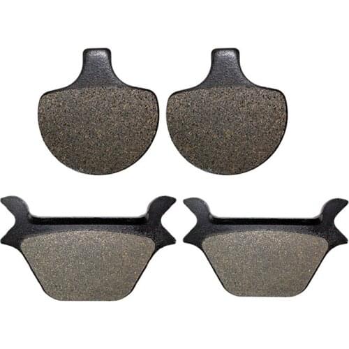 Motorcycle Front and Rear Brake Pads for Harley Sportster & Softail Series (All Models) 1988-1999