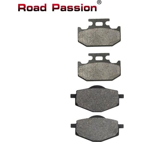 Road Passion Motorcycle Front and Rear Brake Pads for YAMAHA DT 125 RE DT125RE 2005 2006 2007 DT125 RE DT 125
