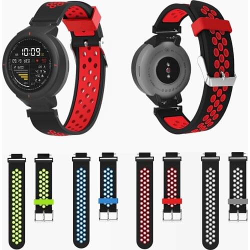 For Amazfit Verge 3 Strap Replacement Watchband Silicone Bracelet Bands Wrist Straps Smart Accessories For Huami Amazfit Verge 3