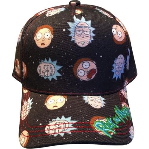 Rick Hat Mr. Meeseeks Whimsy Pickle Adjustable Casquette Baseball Cap Morty Hip Hop Canvas Snapback Caps Outdoor Hats