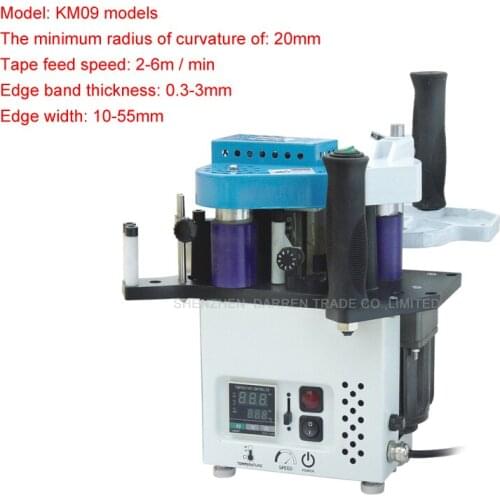 Manual Edge Bander Machine With Speed Control Model Signal Unit With CE/English Manual KD09
