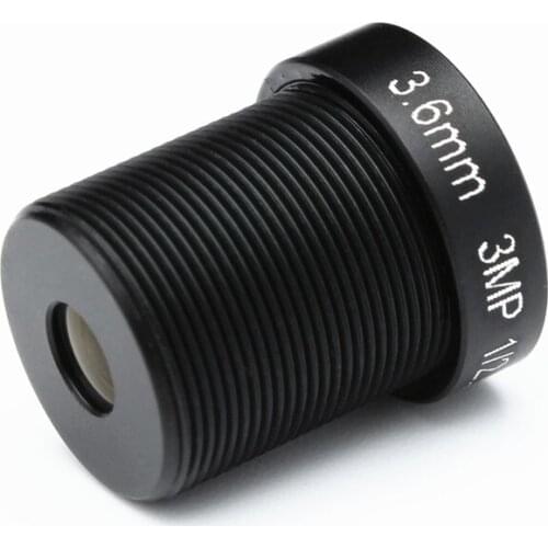 X4pcs HD 3mp 3.6mm 128 Degrees Wide Angle CCTV IR Board Lens 3.0MP IP Lens M12 for Security IP camera