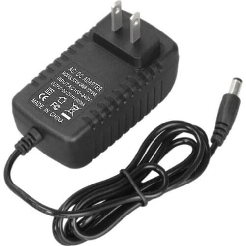 12V 2A Power Supply Charger AC 100V-240V 50/60HZ Monitoring Router LED lamp Electric drill Power Tool Adapter