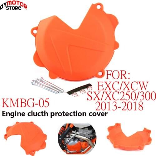 Motorcycle Clutch protection cover for EXC/XCW/SX/XC250/300 EXC 250 350 XCW 250 350 SX/XC 250 350 2013-2018 Free Shipping