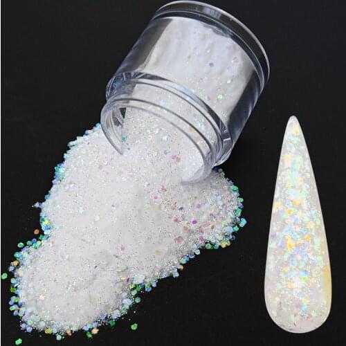Galaxy Glitters Collection - Glitter Acrylic Nail Dip Powder 2.5g Acrylic Hexagon Sequins 12 COLOR Symphony Dipping Powder J3DK
