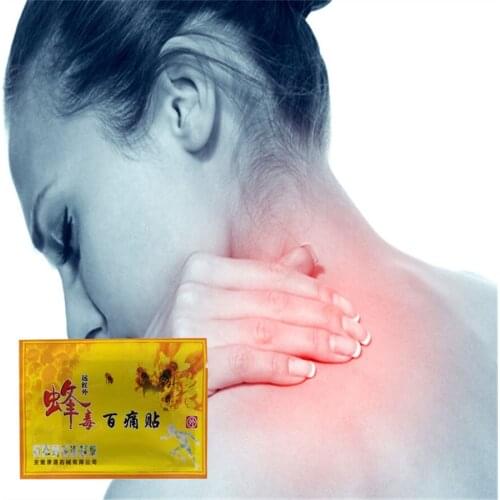 10Pcs Chinese herbal Patches Self heating Bee venom Analgesic Plaster Body Neck Back Joint Pain Relief Massage