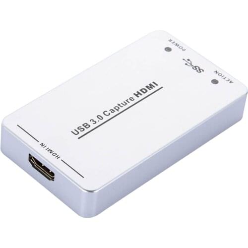 1080P@60HZ USB3.0 HDMI Video Capture Compatible with Windows, Linux, OS X operating systems