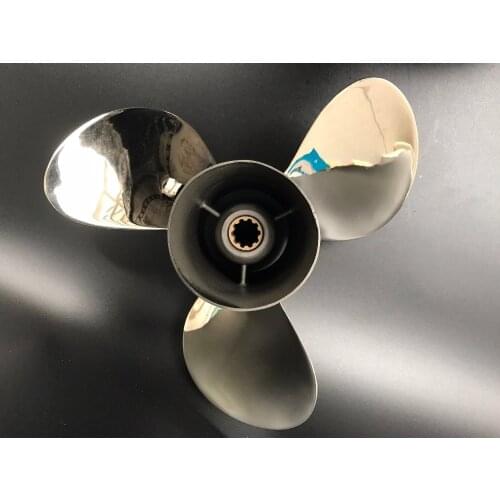 9 7/8x13 For Yamaha 20-30HP Outboard Engine STAINLESS STEEL Propeller Motors Outboard Motor outboard propeller