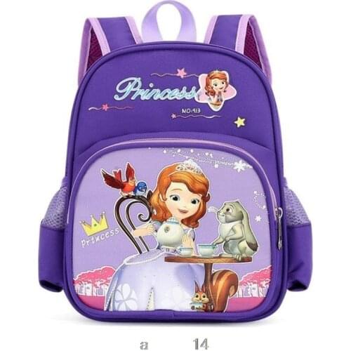 Kids Bag Children Schoolbag Sofia Princess Backpack Cute Sophia Girls School Bags Kids Backpack Shoulder Bag