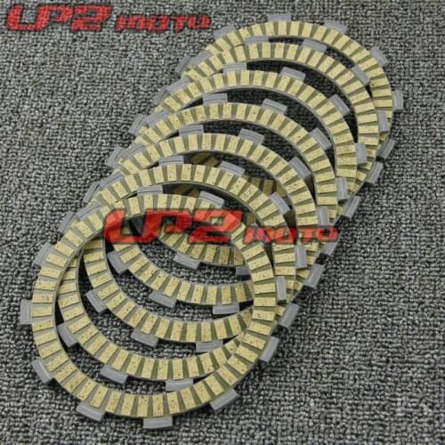 For HONDA CRF450R 2002-2016 CRF450X 2005-2016 Paper Based Clutch Friction Kit Disc Plates Set Motorbike Parts Accessories