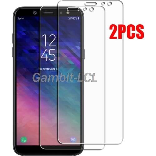 For Samsung Galaxy A6 (2018) Tempered Glass Protective ON SM-A600F A600A A600G 5.6INCH Screen Protector Phone Cover Film