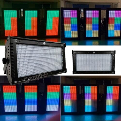 DMX 512 1000w 960*1watt RGB LED strobe High brightness Indoor stage lighting